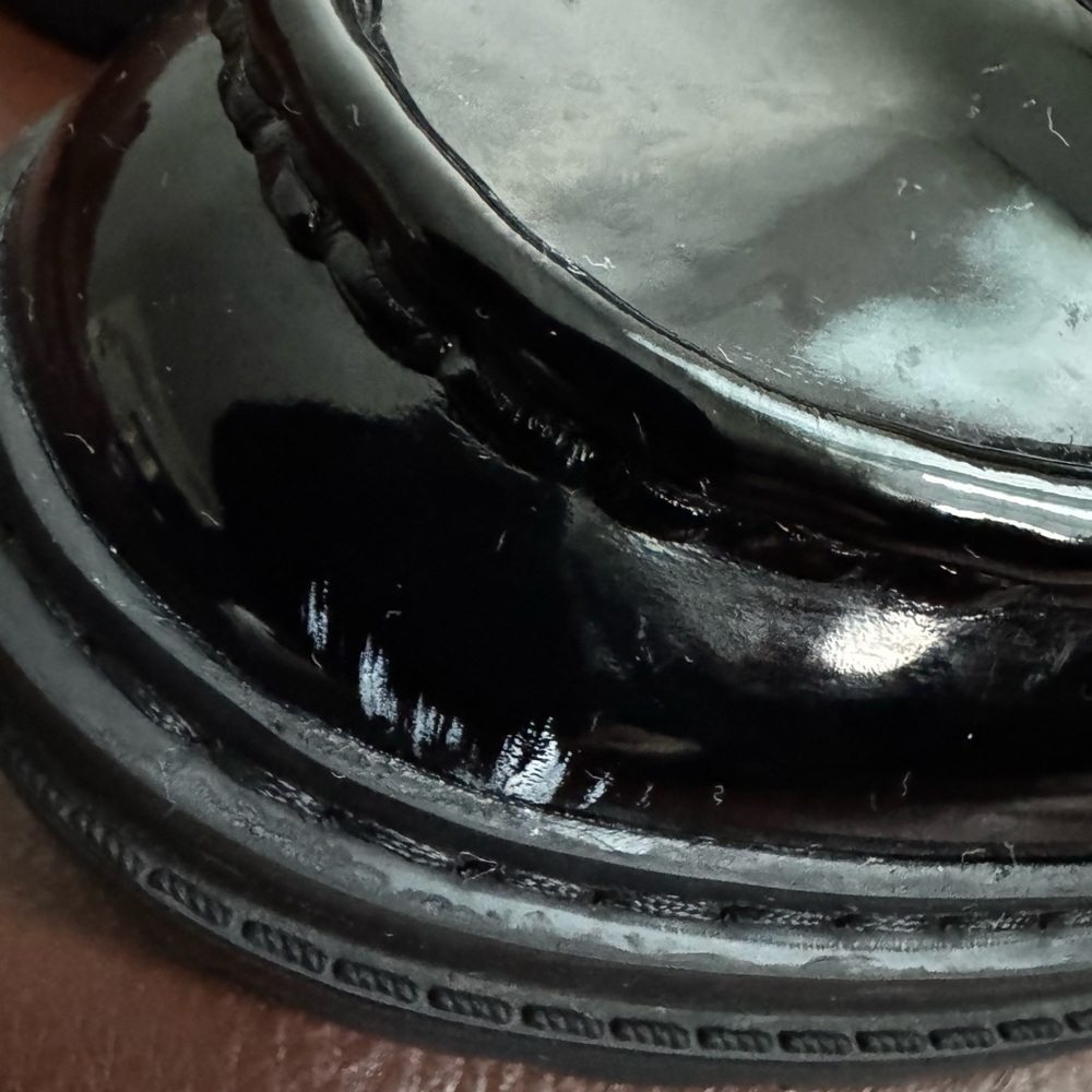 Michael Kors Black Patent Loafers - Picture 12 of 12